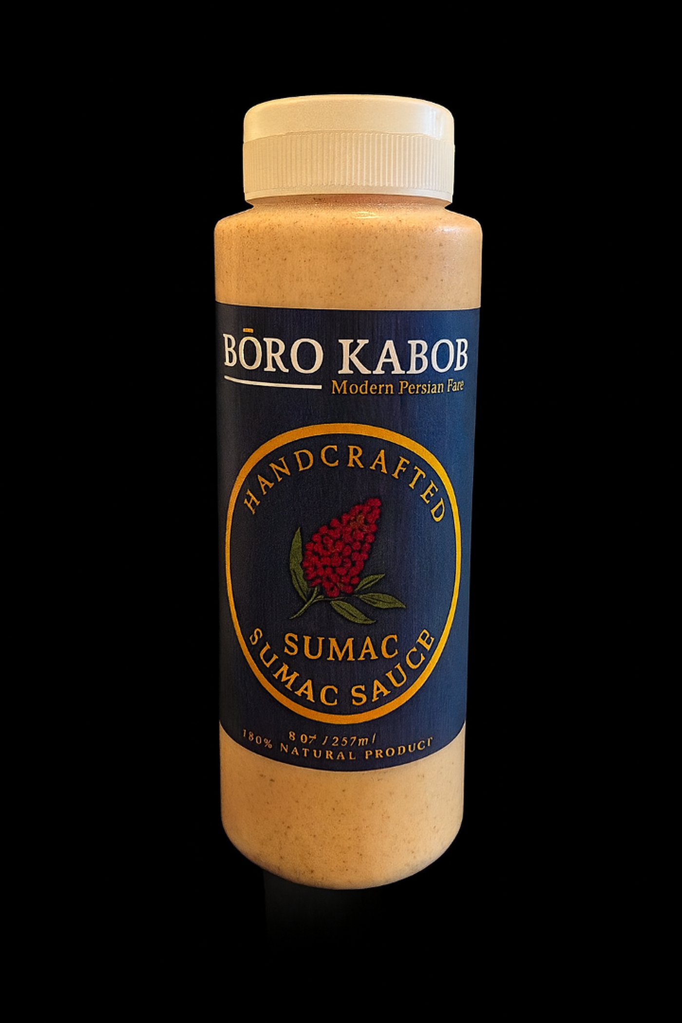 Bottled Sumac Sauce.
