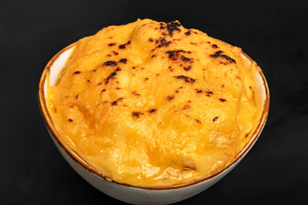 Baked Mac and Cheese.