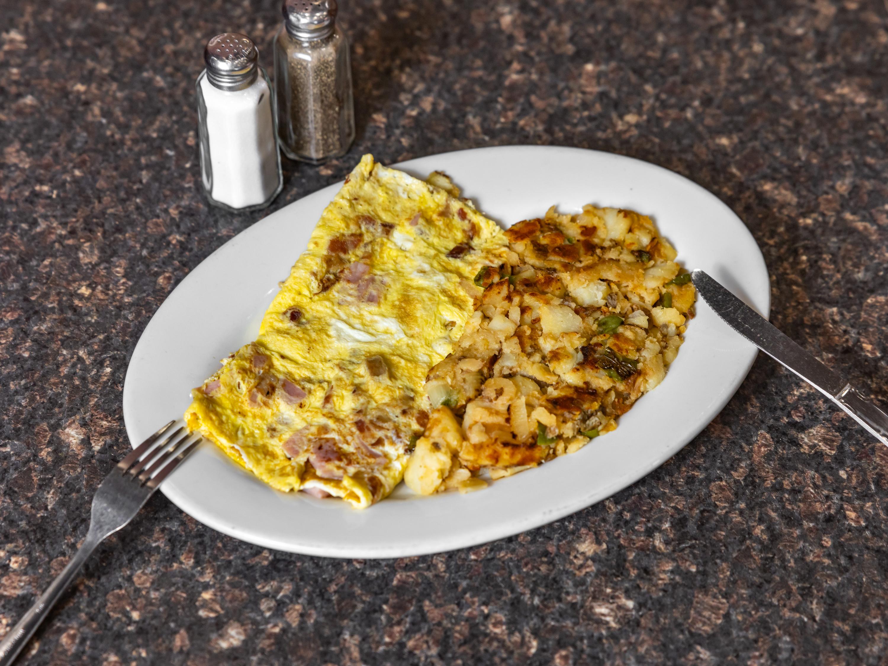 Meat Lovers Omelette.