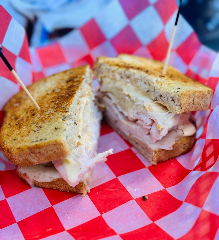 Turkey Reuben*.