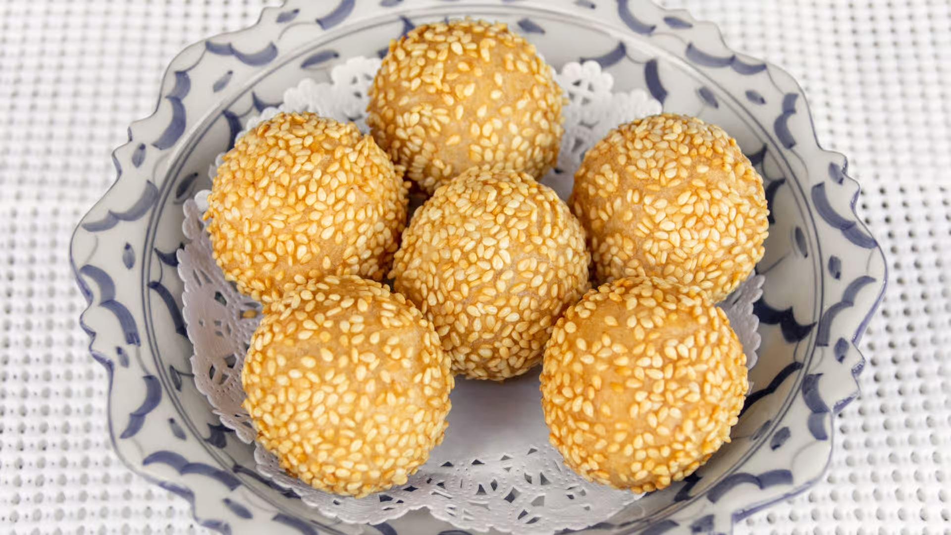 Sweet Sesame Ball.