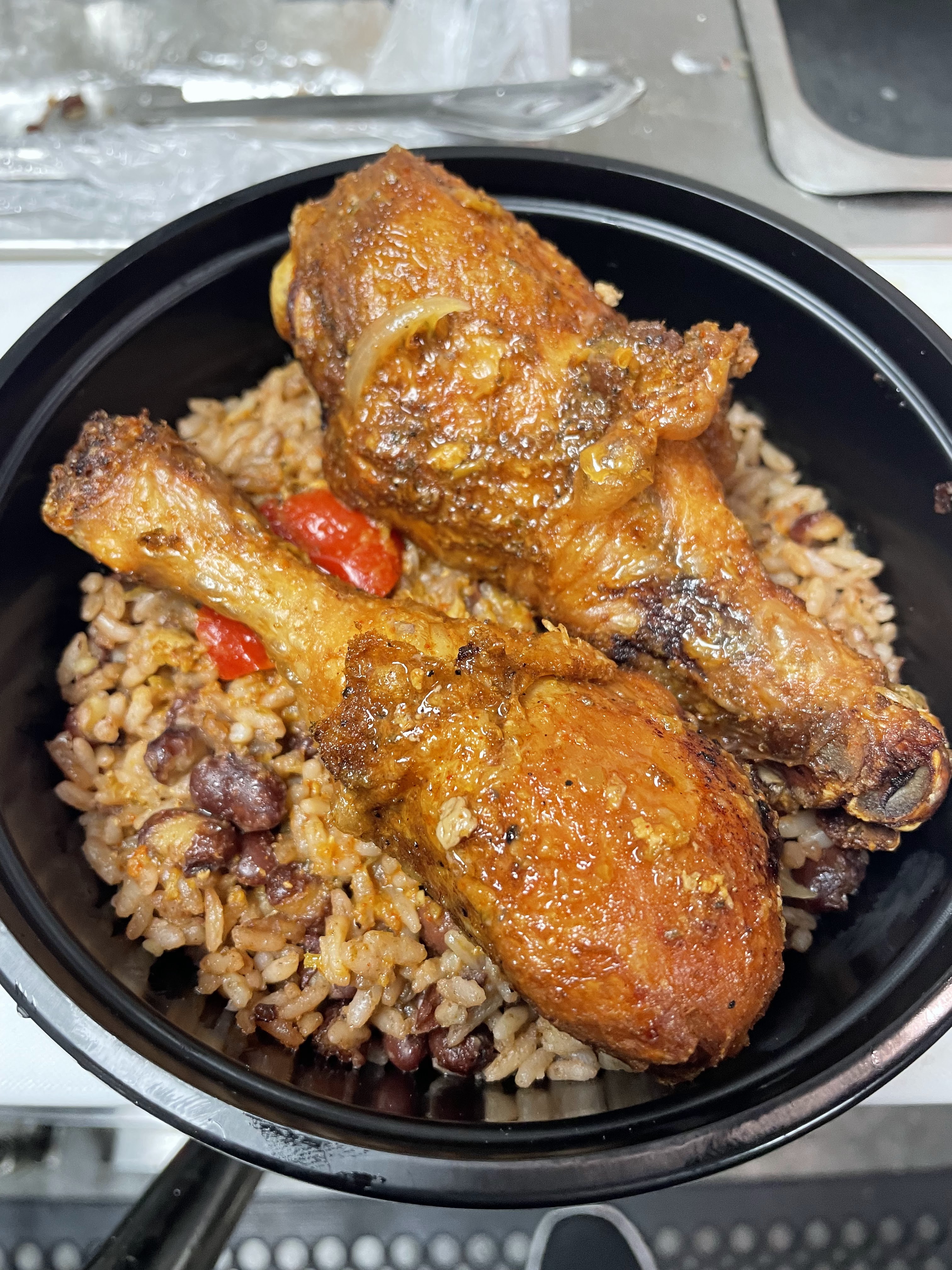 Fried chicken (Poul Fri).