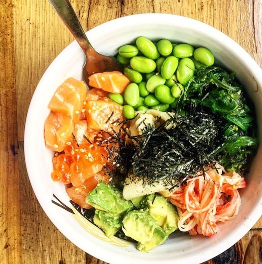 Salmon Poke.