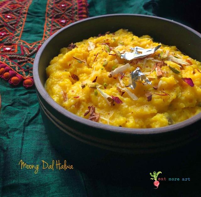 Chef Enjoy Special (Saffron Moongdal Halwa).