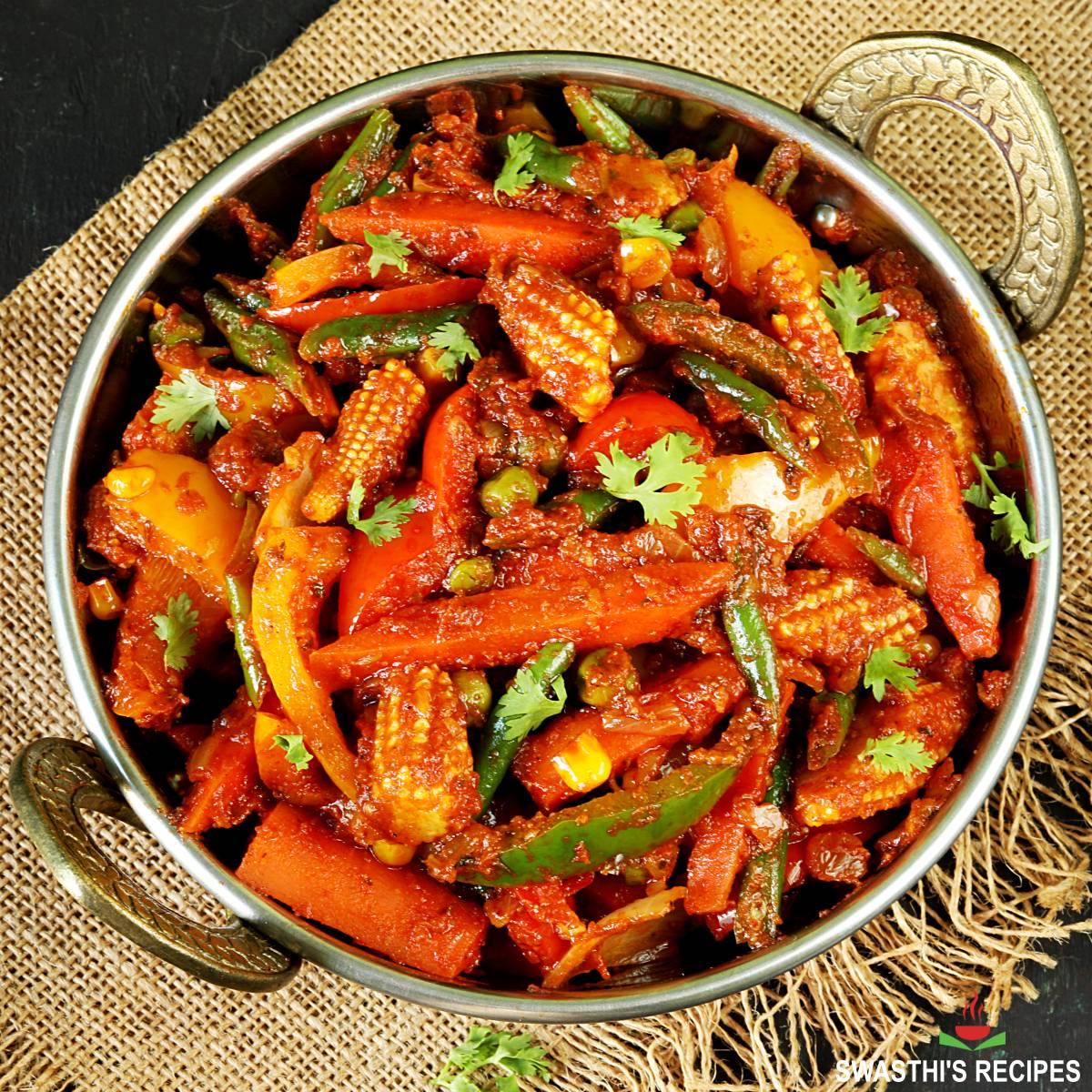 Veg Jalfrezi.