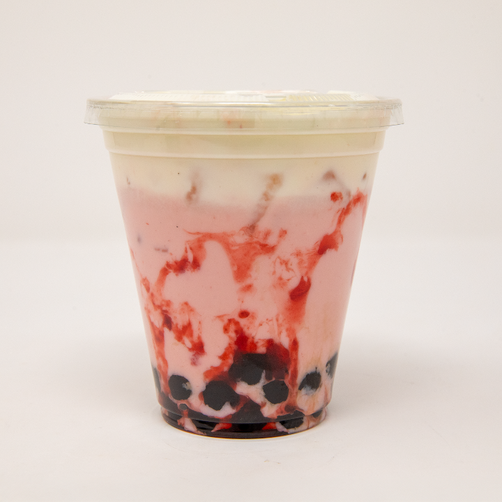 Strawberry Cheese Cake Boba Regular.