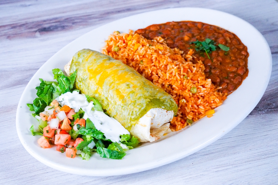 Burrito Platter.