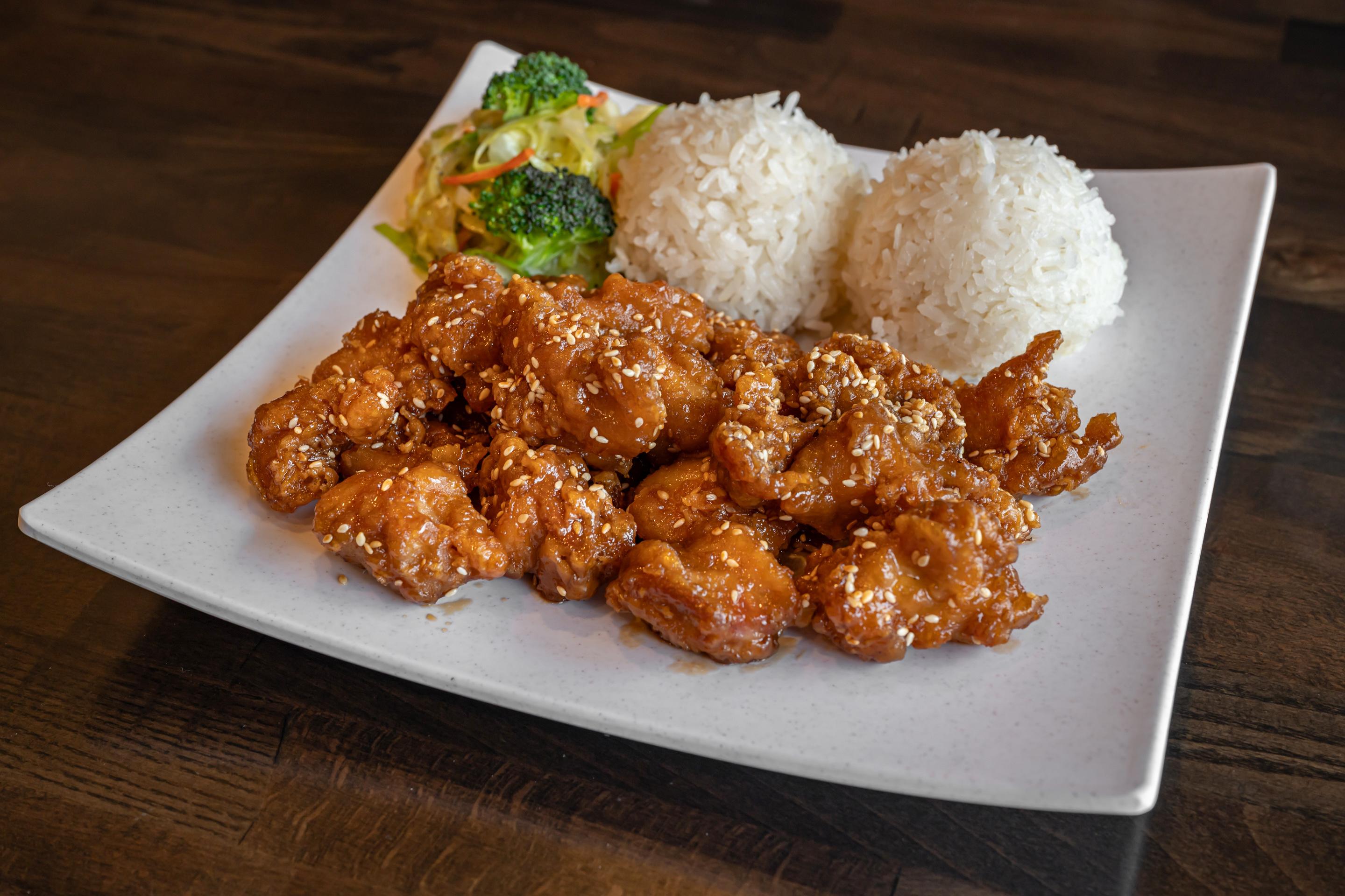 Sesame Chicken.