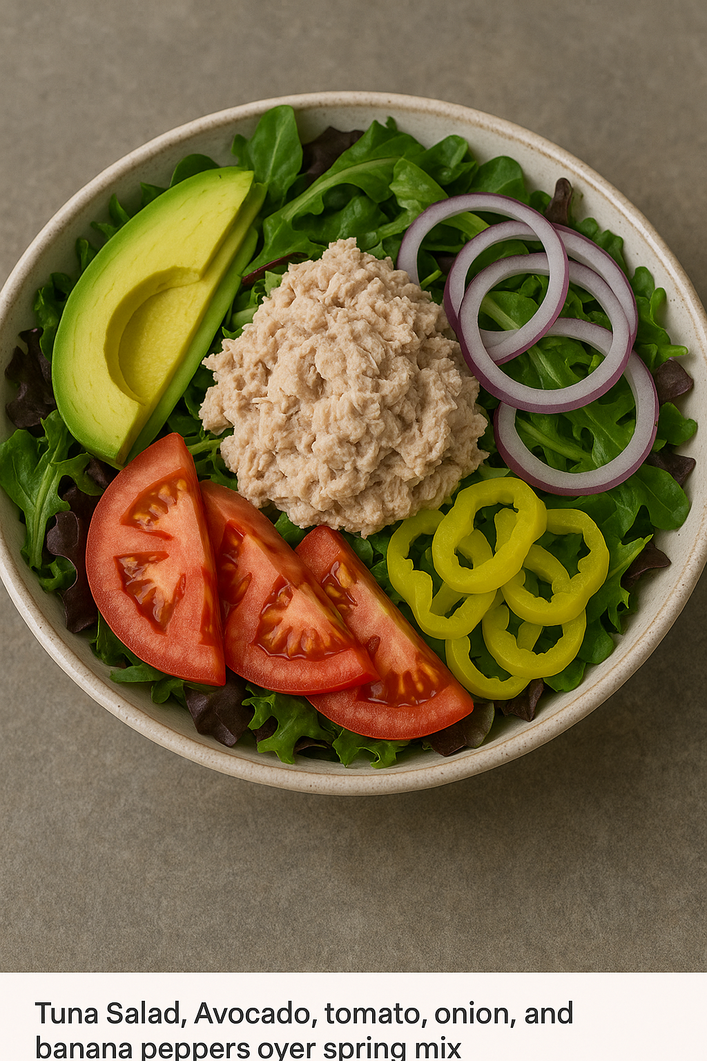 Avocado Tuna Salad.