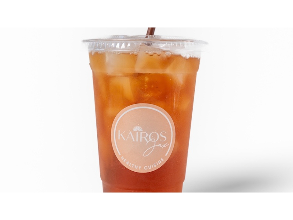 ICED BREWED TEA.