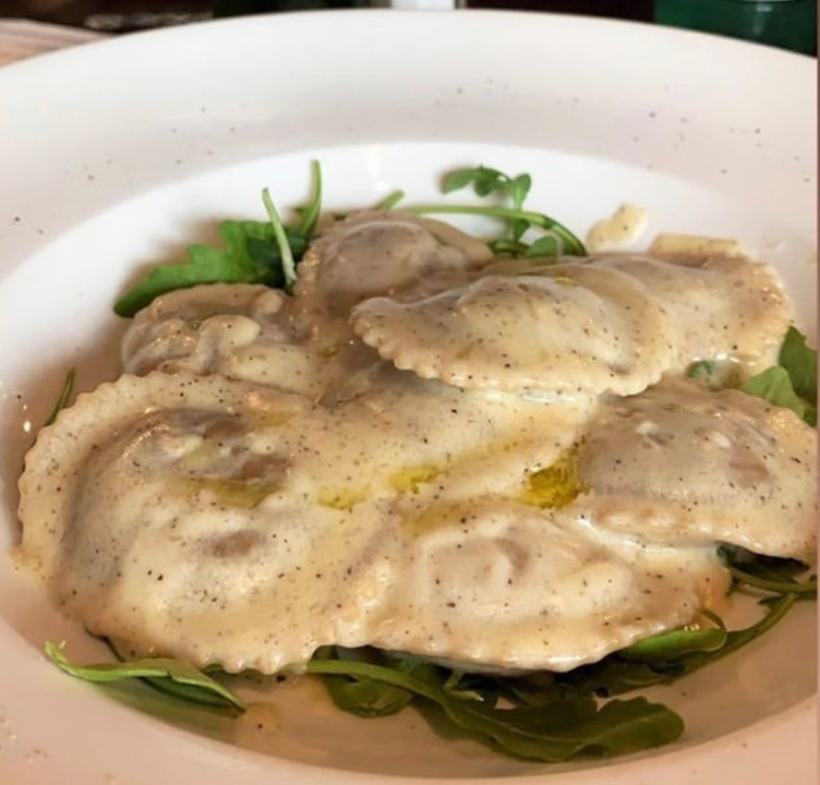 Ravioli Porcini.