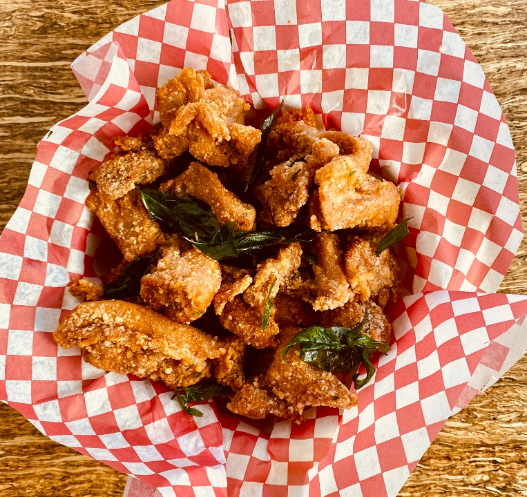 Salt & Pepper Popcorn Chicken.