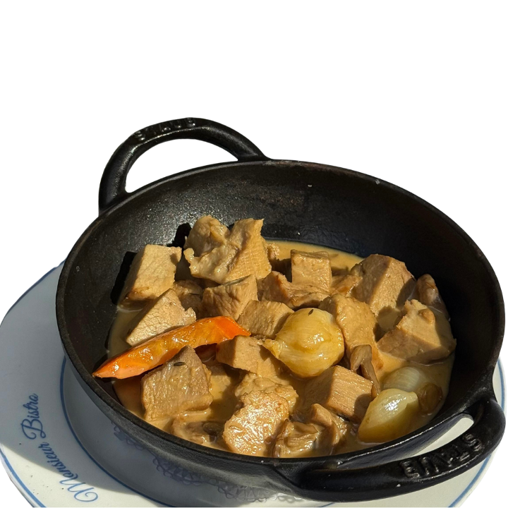 Blanquette de veau.