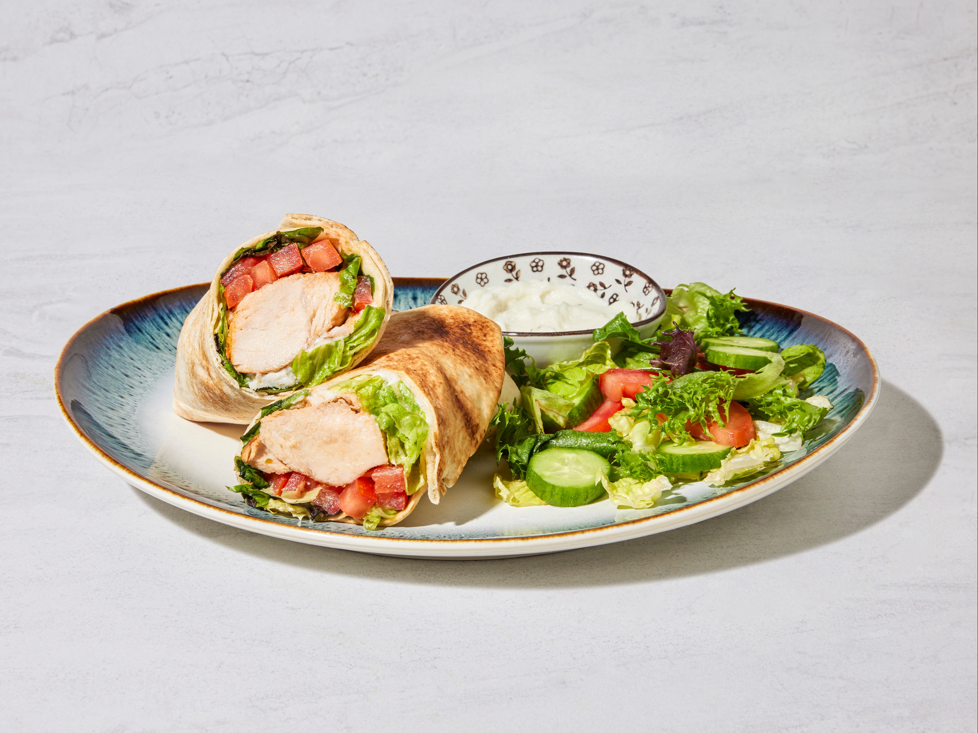 15. Chicken Kabob Wrap.