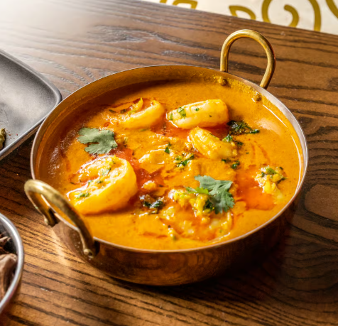 Shrimp Tikka Masala.