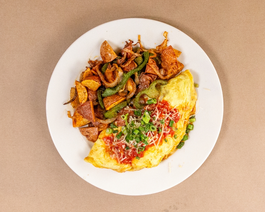 Bourbon St Omelet.