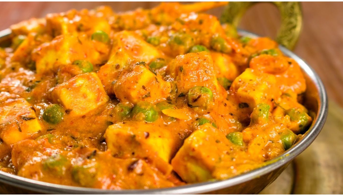 Muttar Mushroom - Vegan, Gluten free.