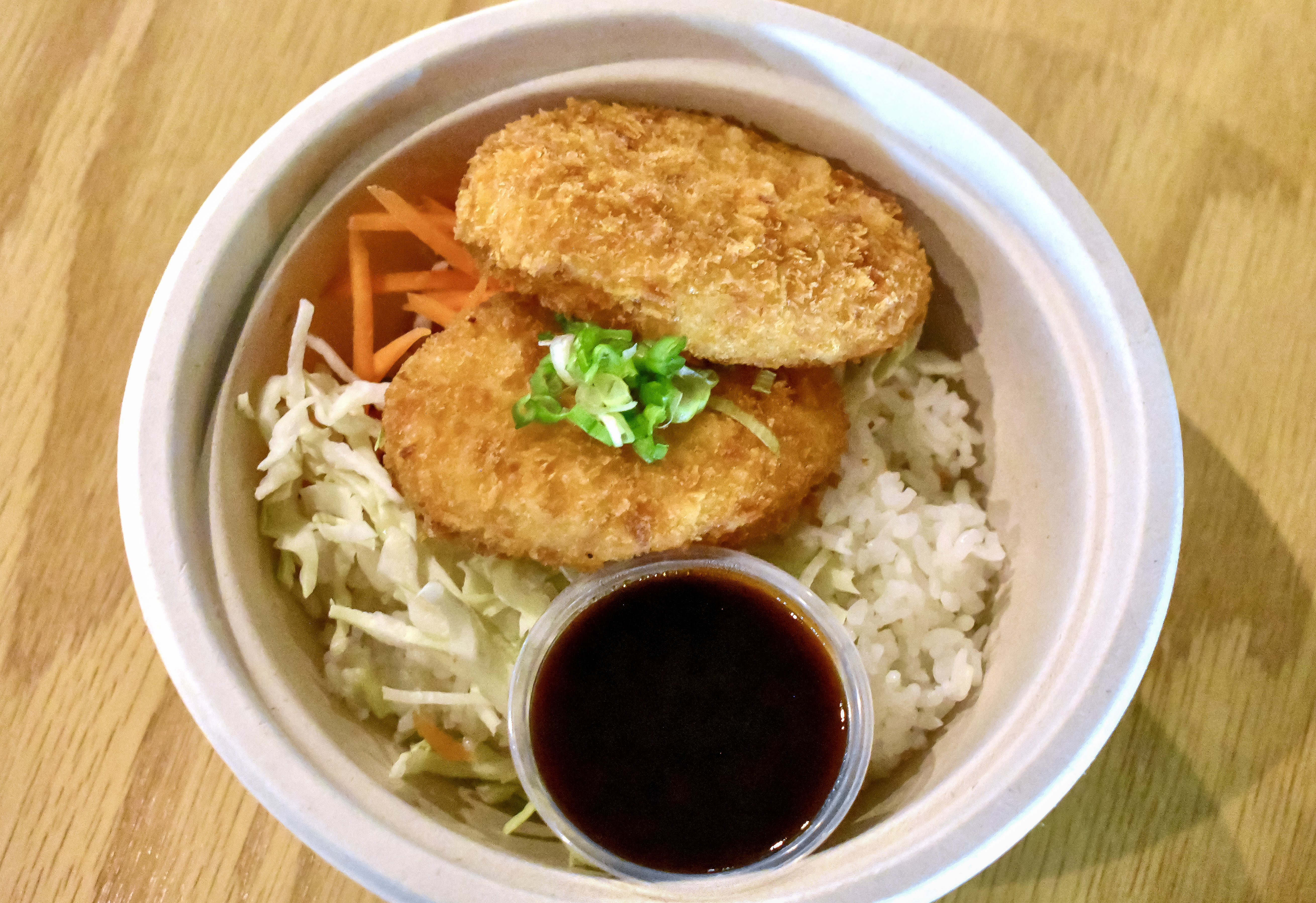 Croquette Katsu Bowl.