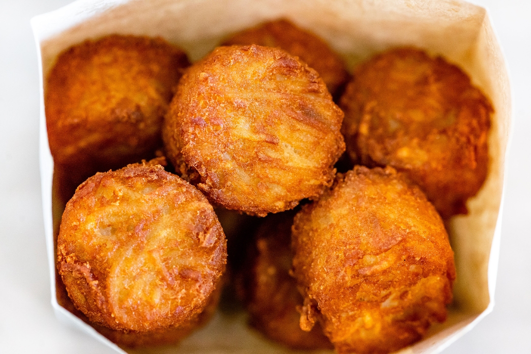 Buff Tots Housemade.