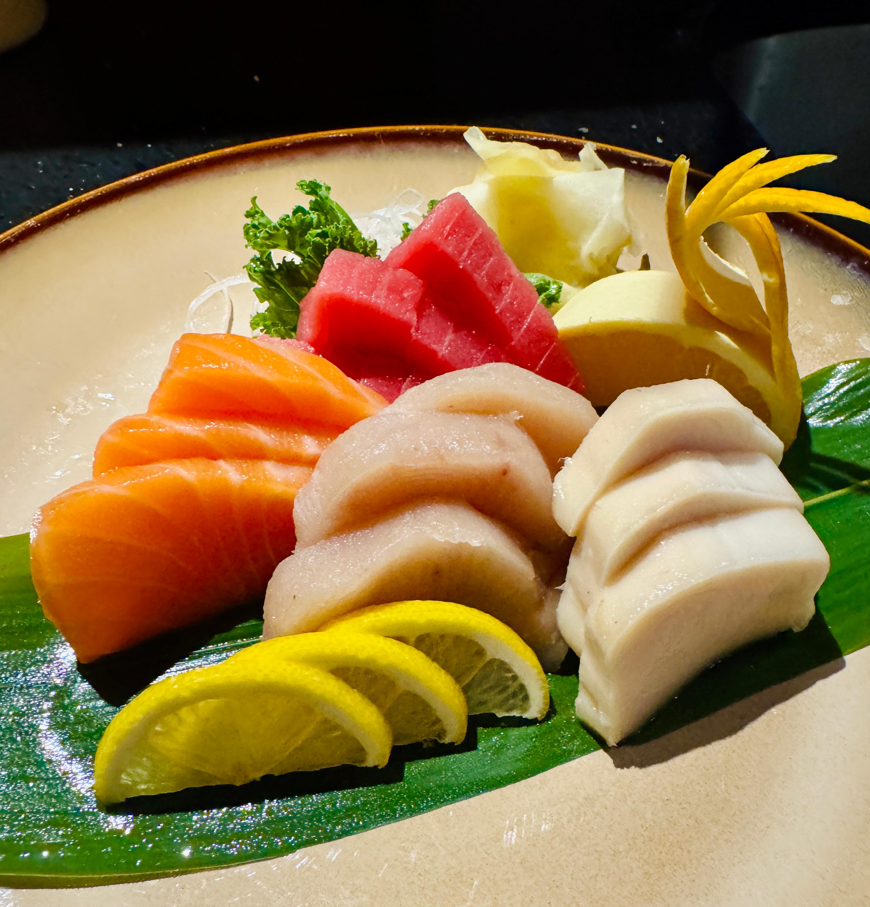 Sashimi Appetizer.