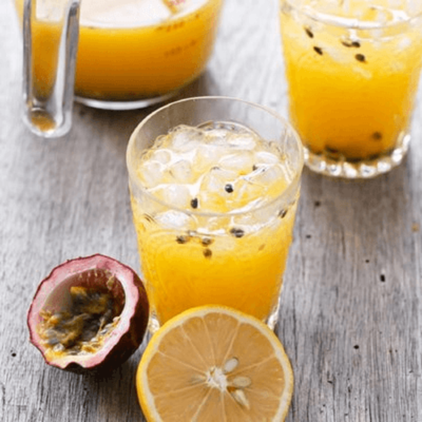 Passion Fruit Lemonade.