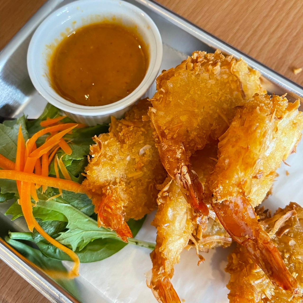Coconut Shrimp.