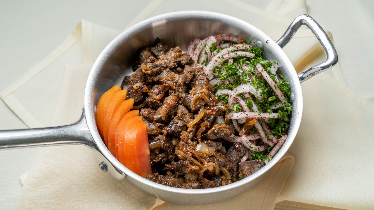 Liver Sautée Plate.