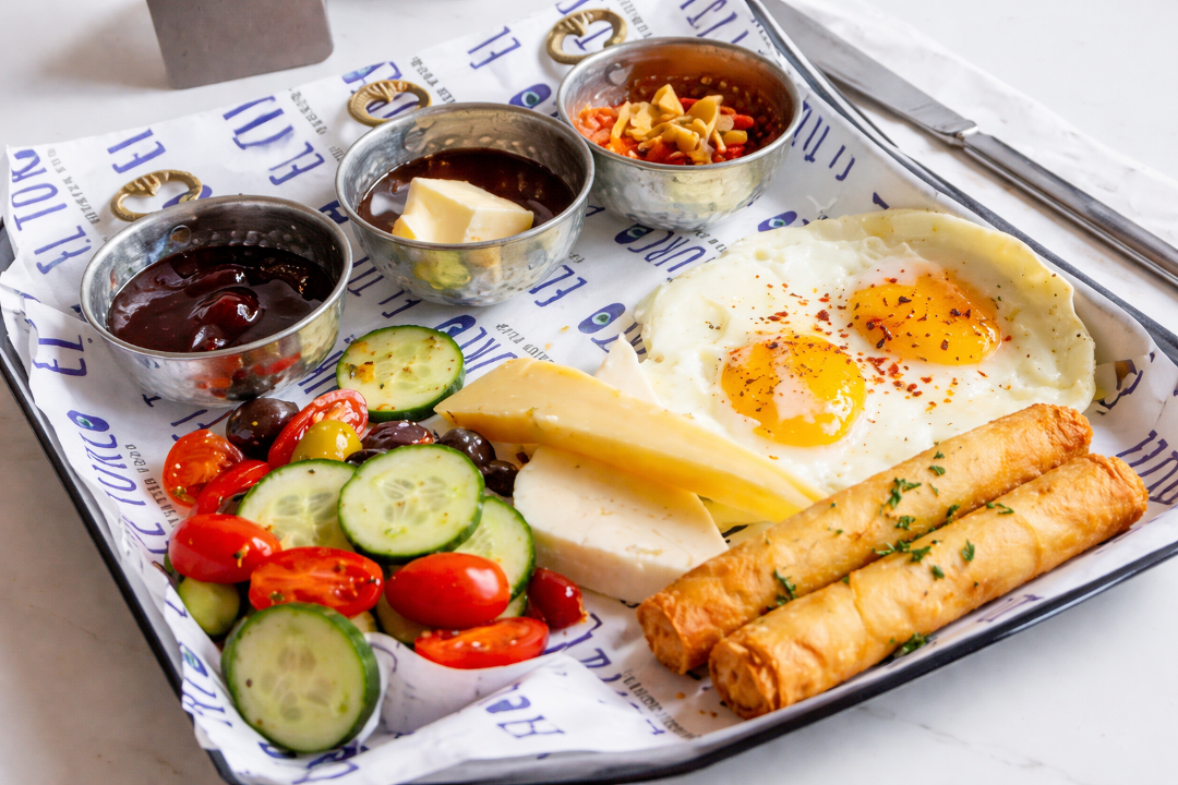 Turkish Breakfast Tray.