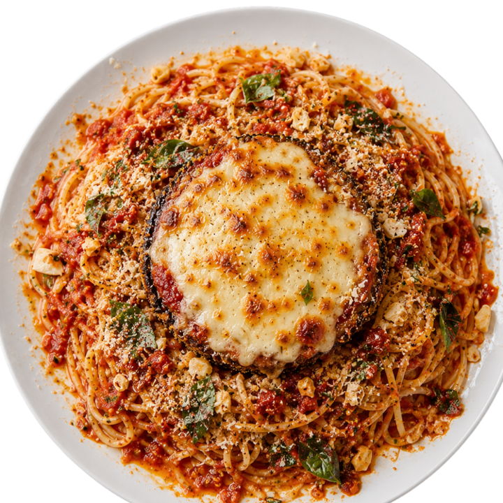 Eggplant Parmesan.