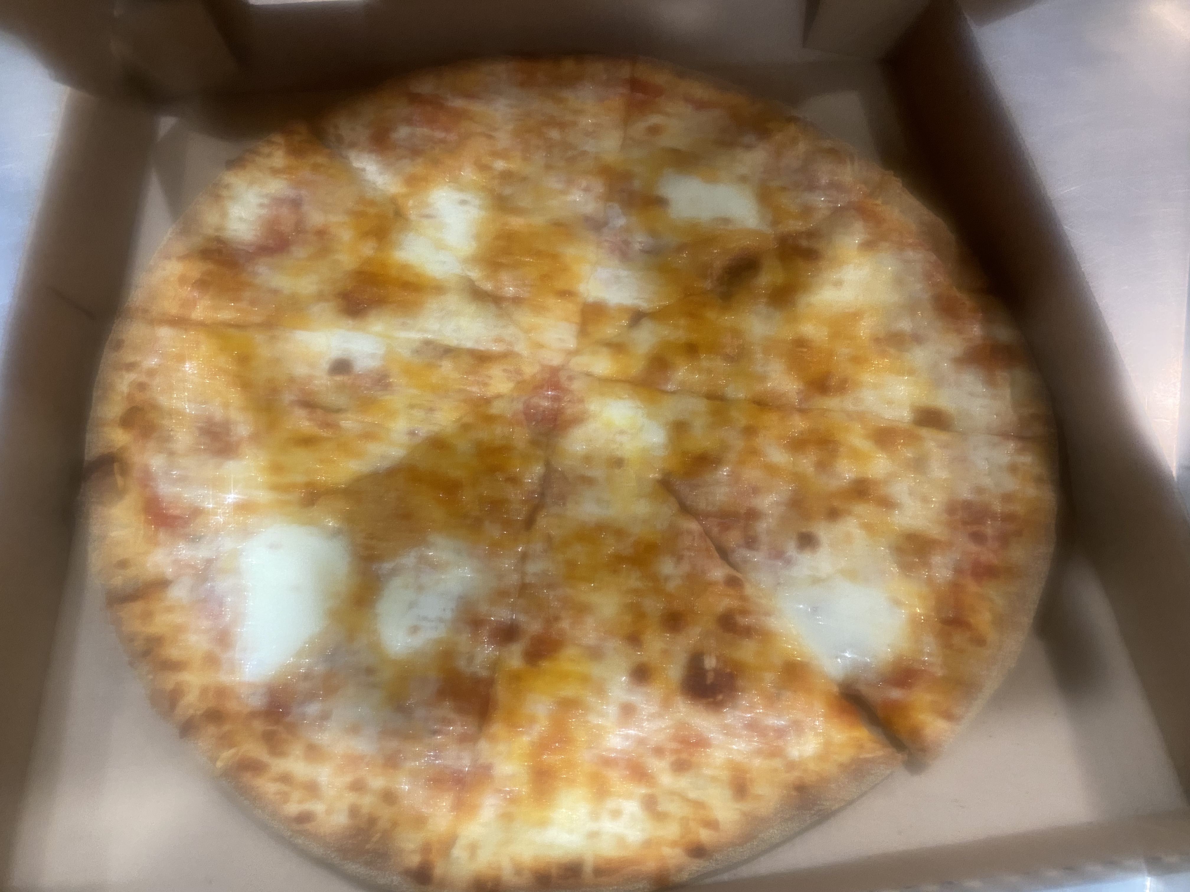4 Cheese Pizza.