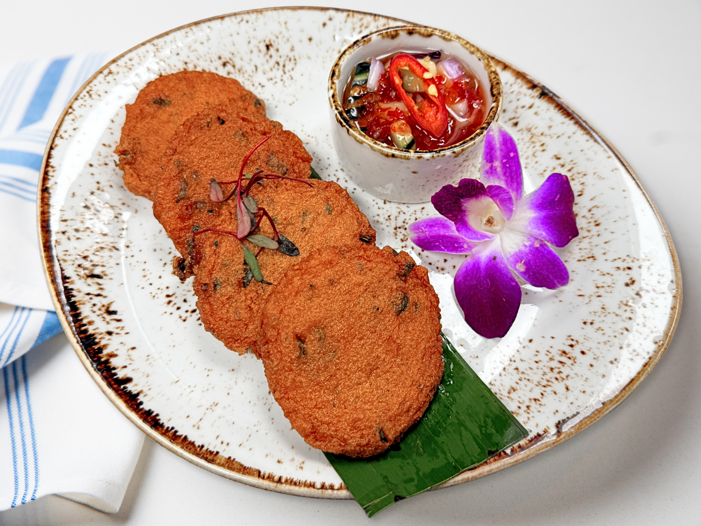 Spicy Fish Cakes.