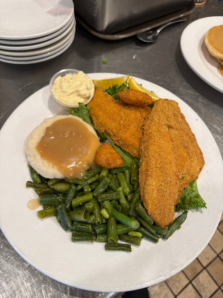 Catfish Dinner.
