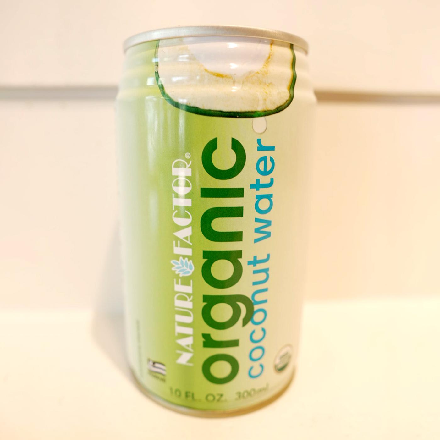 Organic Coconut Water.