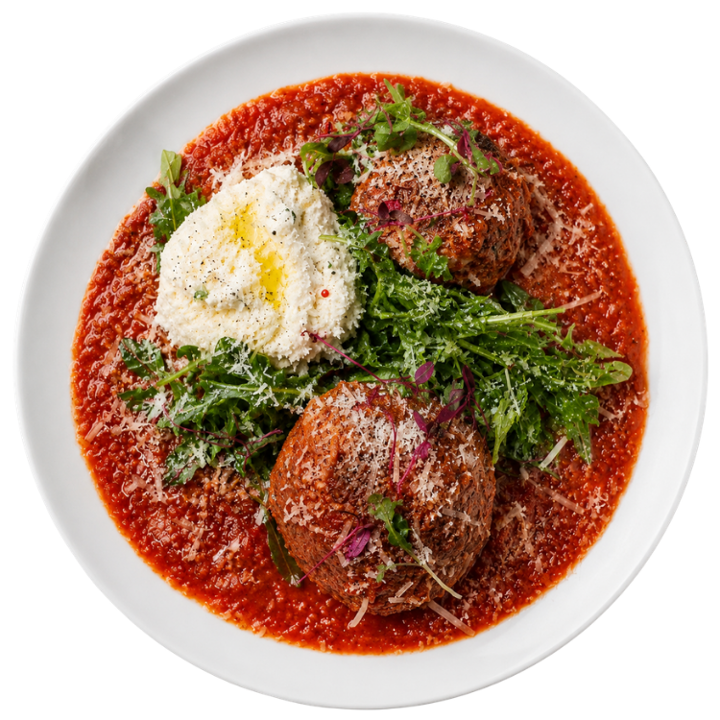 Livello Wagyu Meatballs.