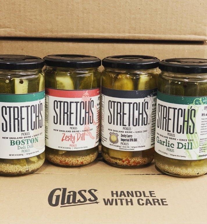 Stretch's Boston Dill Pickles.