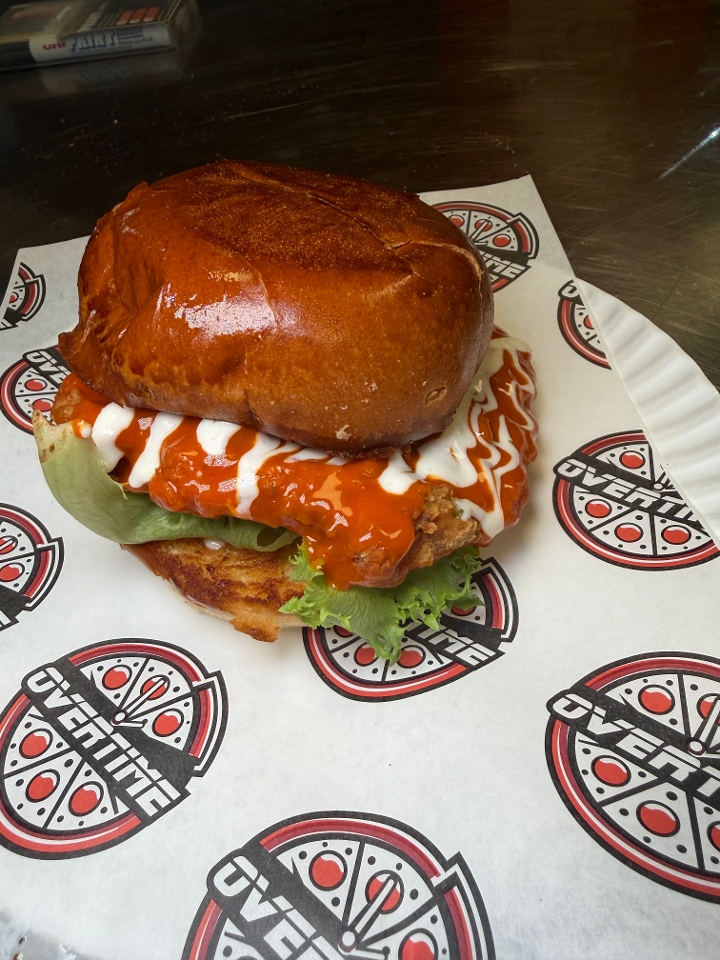 BUFFALO CHICKEN SANDWICH.