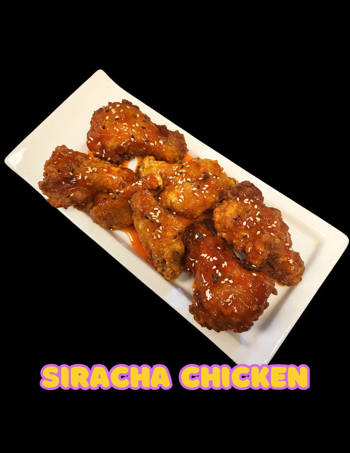 Sriracha Chicken Wing.