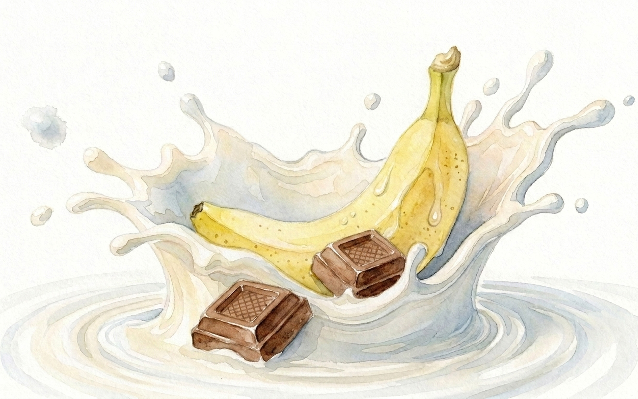 Choco Banana Milkshake.