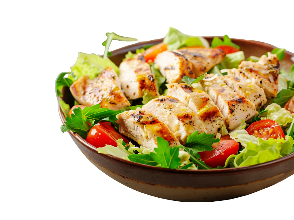 Chicken Fajita Salad.