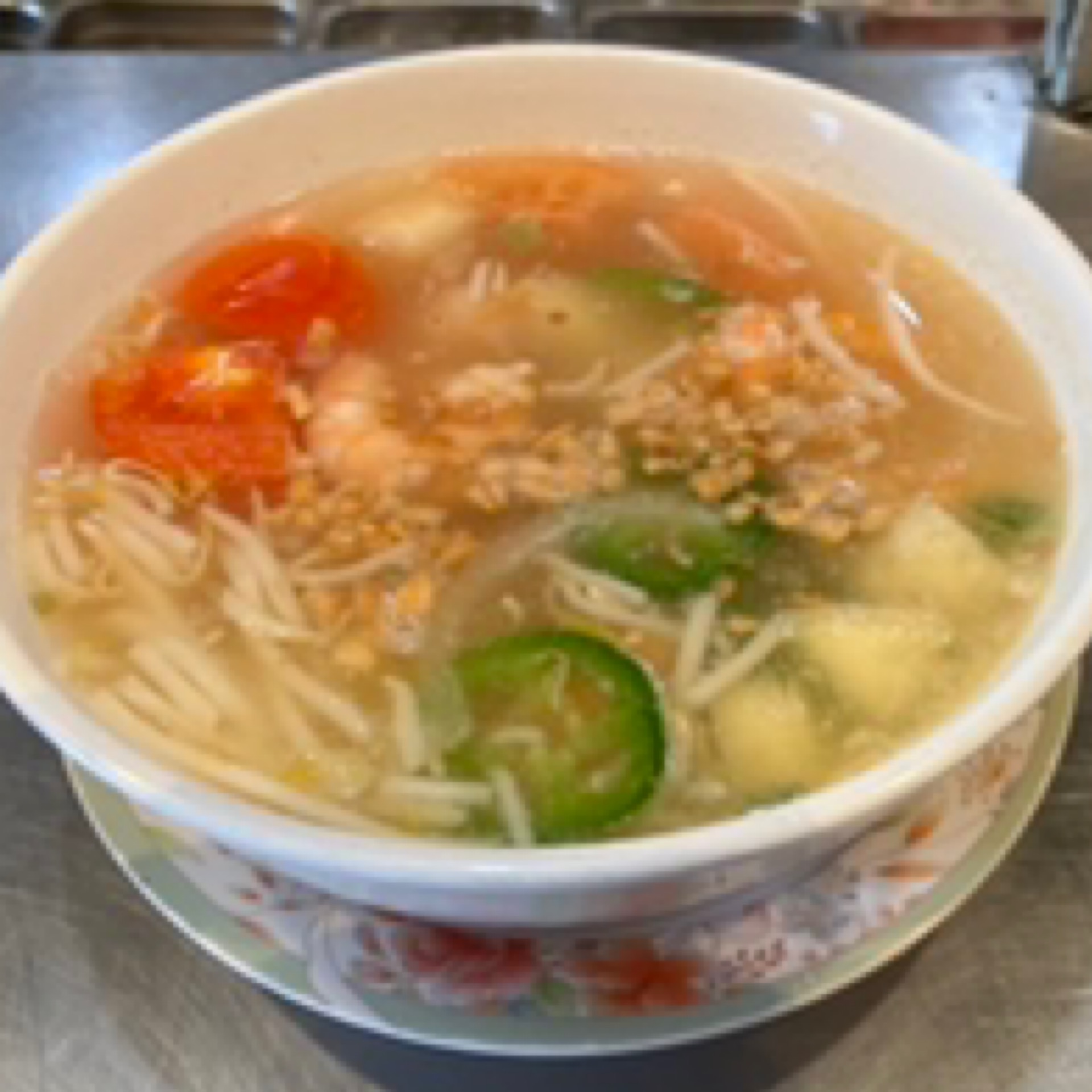Regular Price - 58. Soup of Sweet & sour Prawns or Fish (spicy) - canh chua tôm hoặc cá.