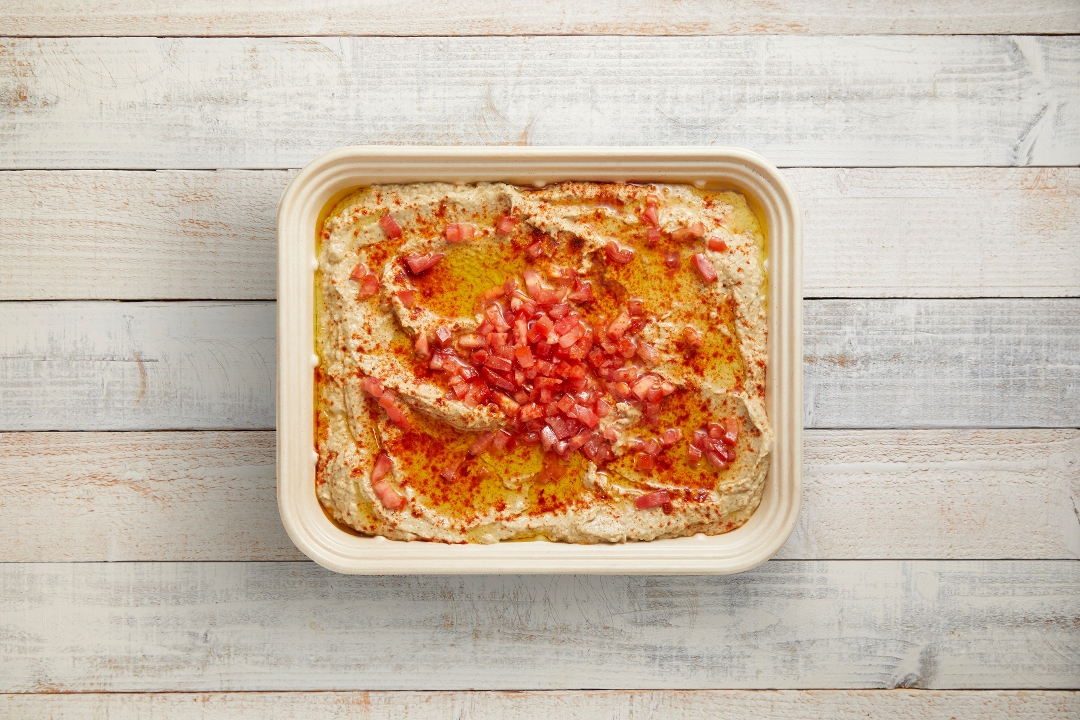 Baba Ganoush with Fresh Pita.