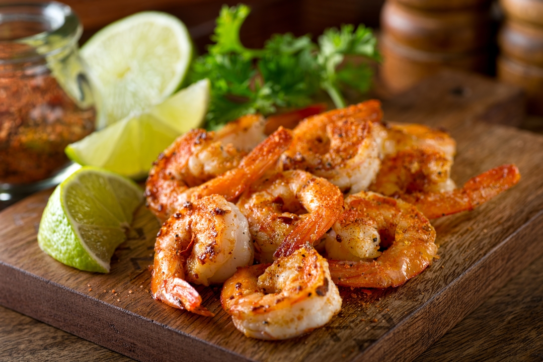 Camarones a la Parrilla.