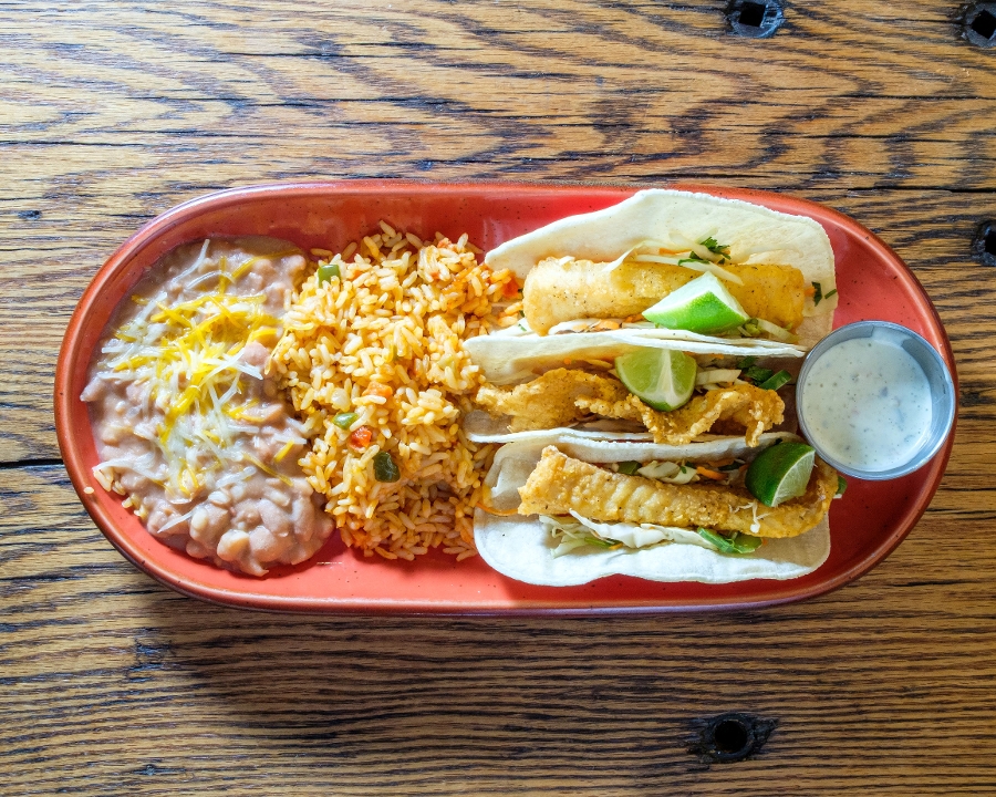 Baja Fish Tacos.