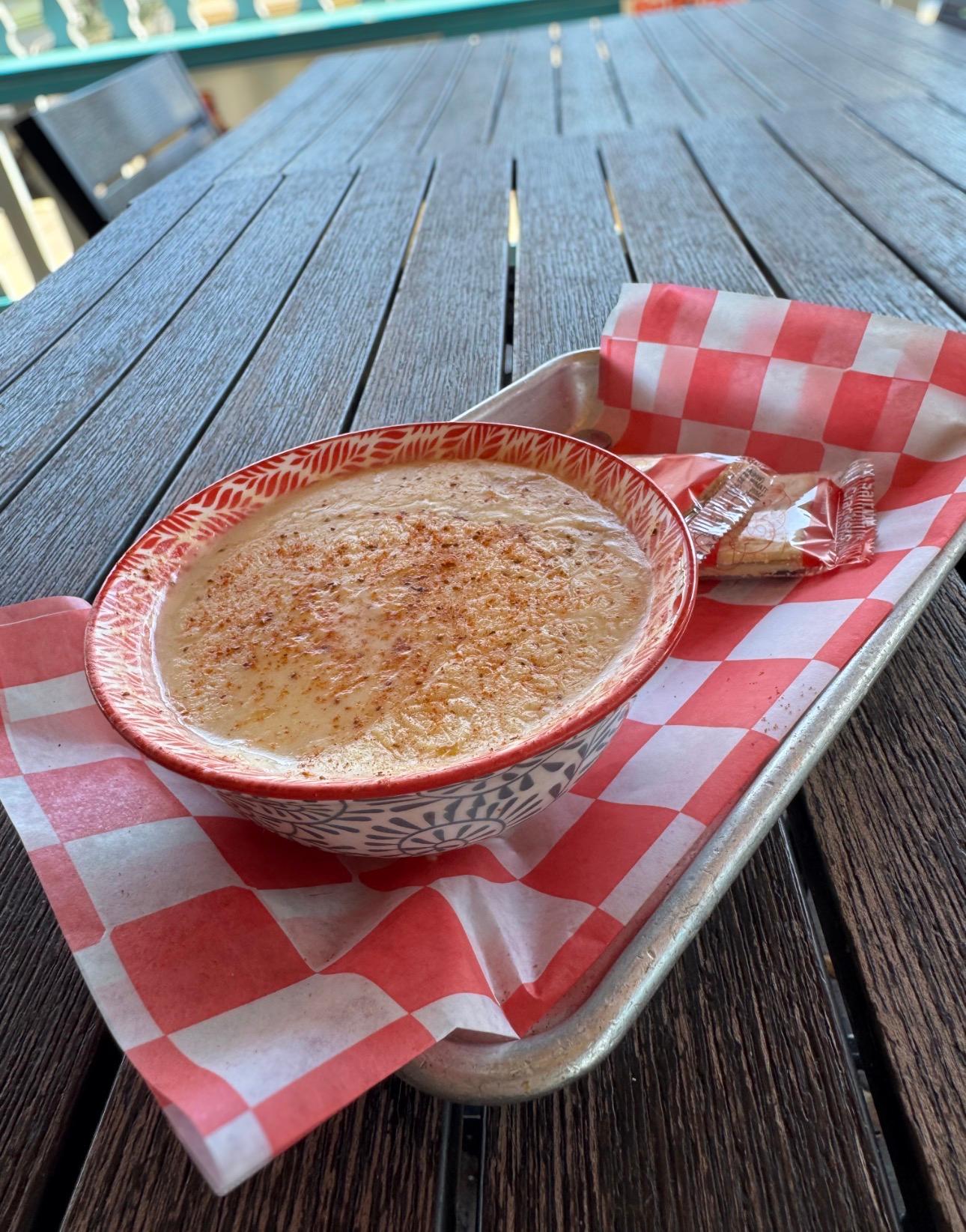New England Clam Chowder.
