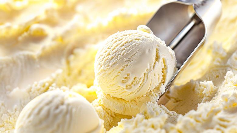 Vanilla Ice Cream DBL Scoop.