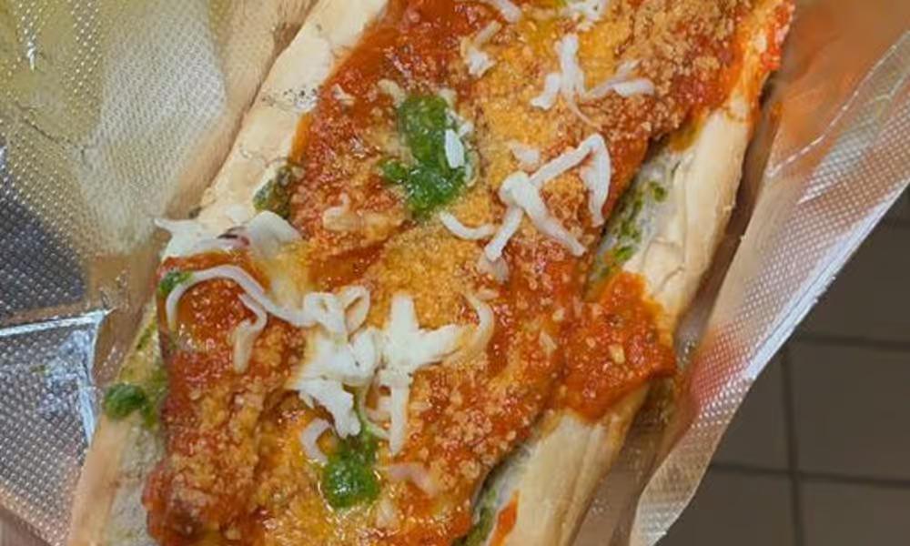 Chicken Parm Sub.