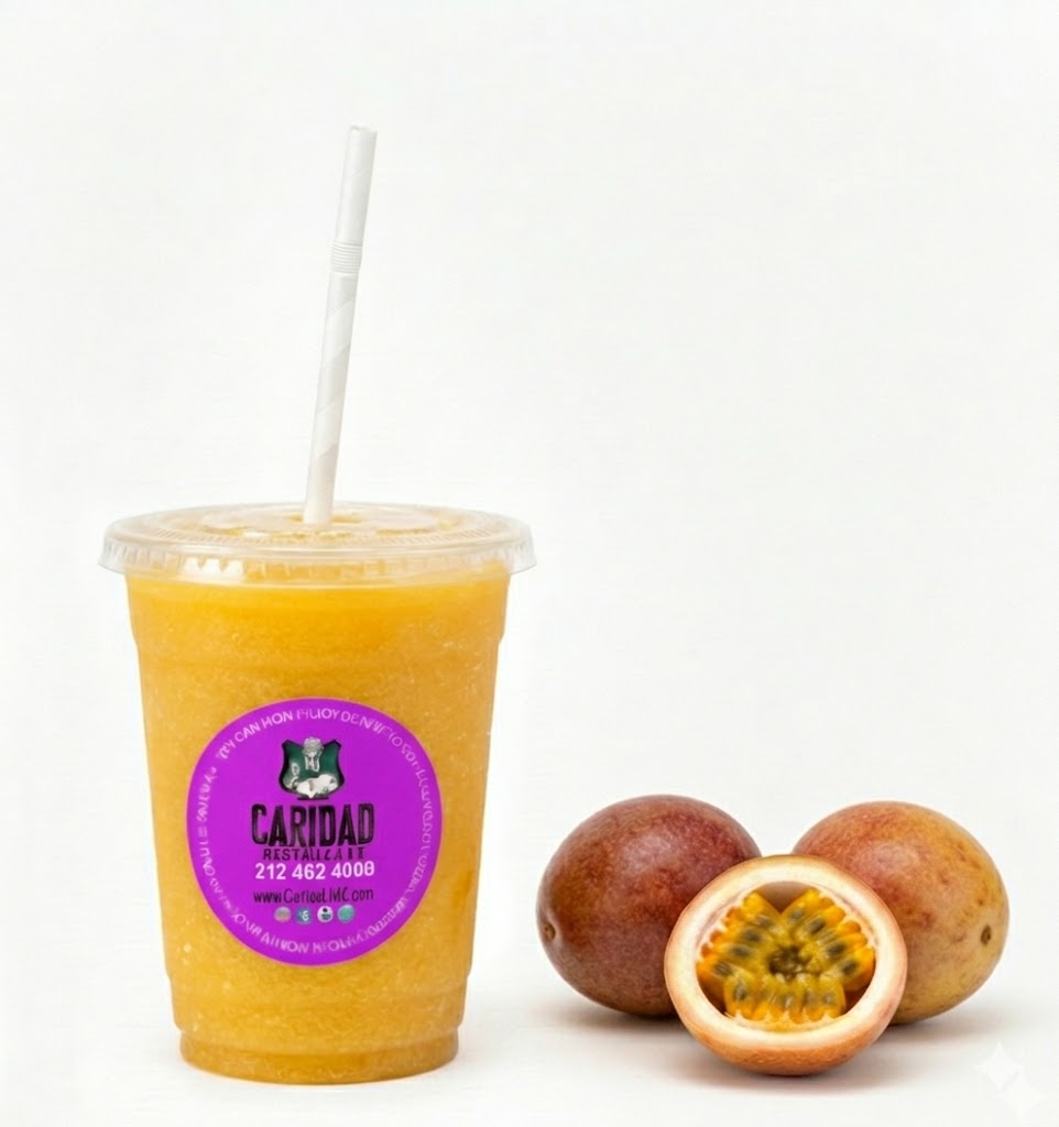 Passion Fruit Slushy- Chinola Parcha Frizada.