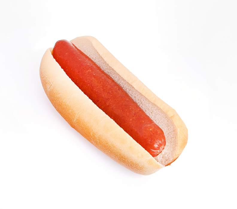 Hot Dog plain.