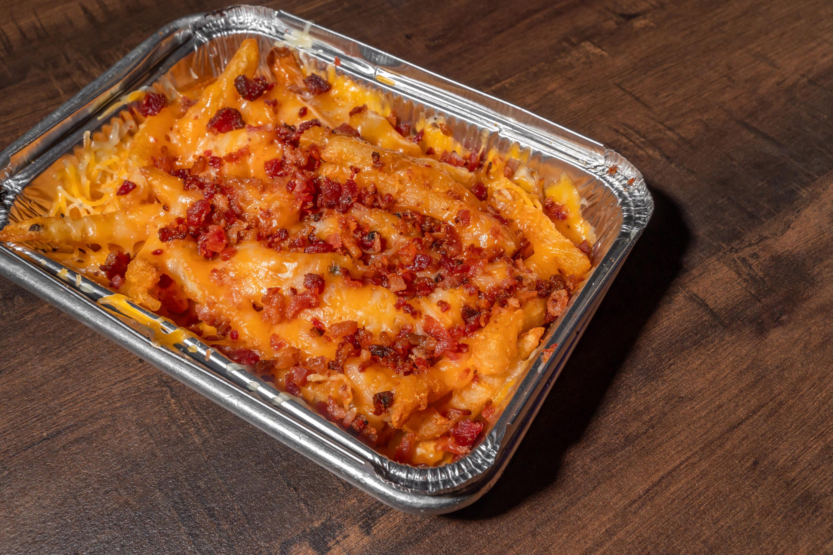 Cheesy Fries w/ Bacon.