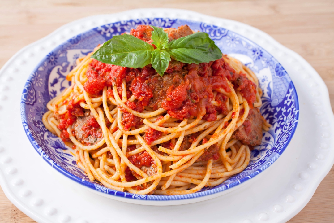 Spaghetti Marinara.